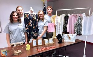 Lewistown Business Administration Management & Marketing Students with final project