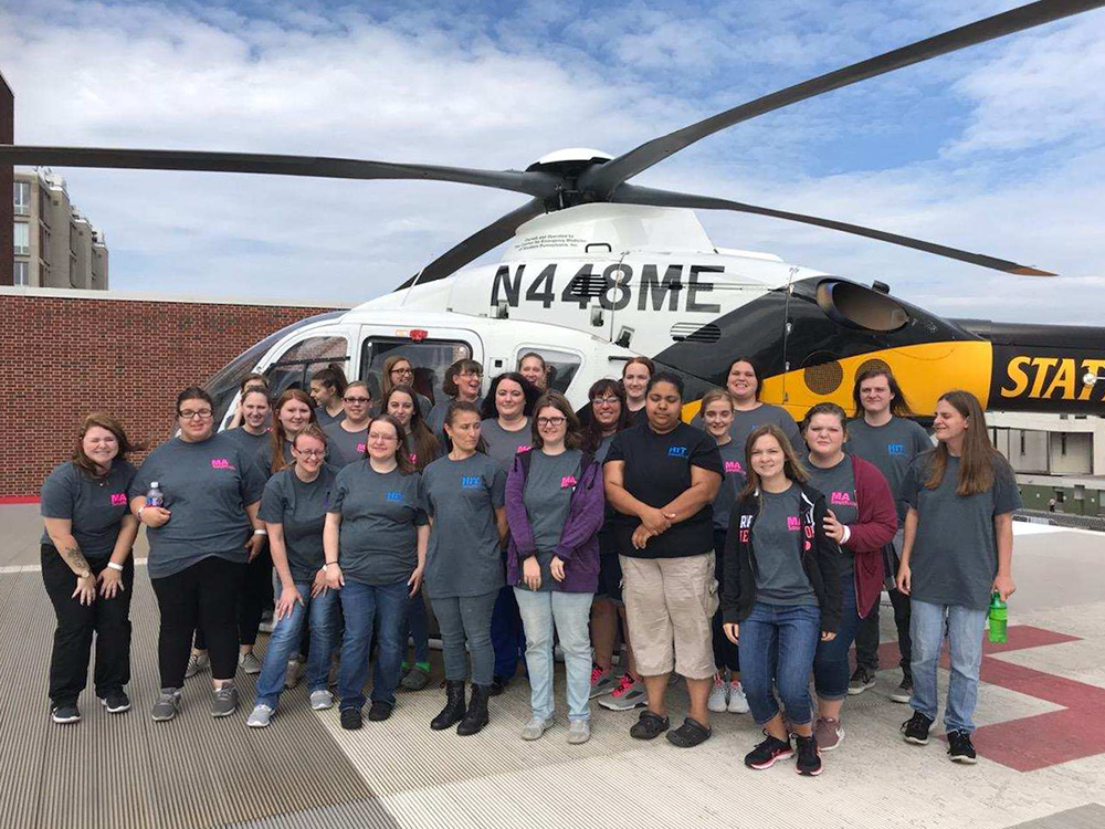 South Hills Healthcare Students Participate in UPMC Altoona Trauma Drill