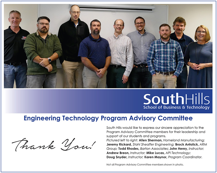 State College Engineering Technology Program Advisory Committee
