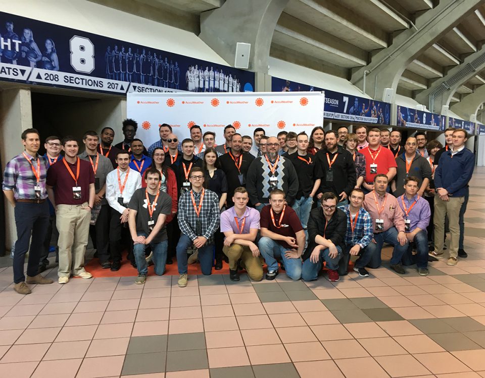 Information Technology Students & Faculty from South Hills School of Business & Technology's State College, Lewistown, and Altoona Campuses attended AccuWeather’s CODE 2019.