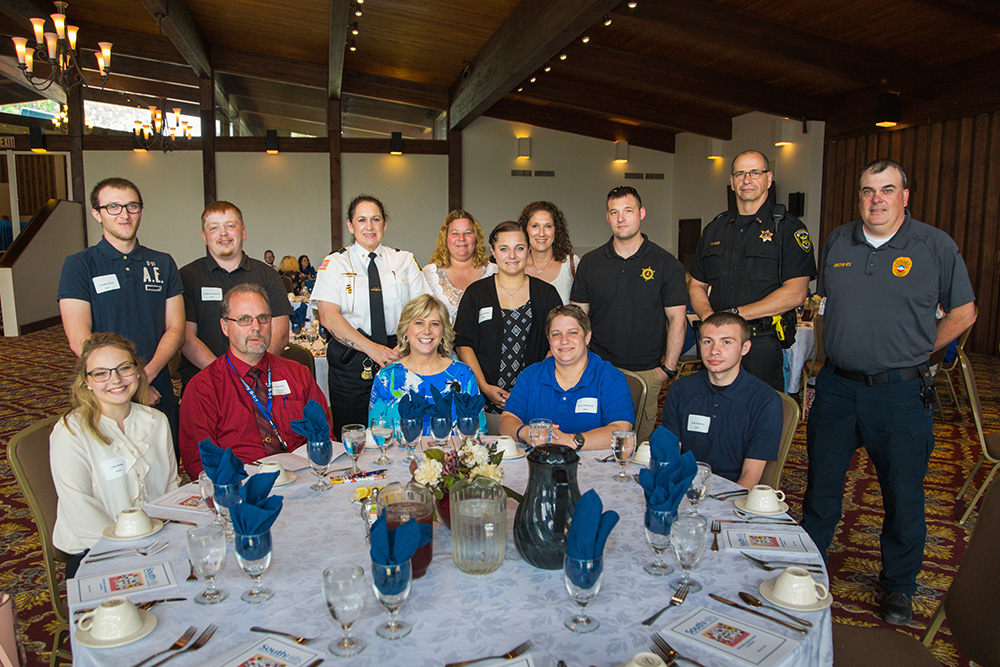 Faculty, students and employers at the Appreciation Luncheon