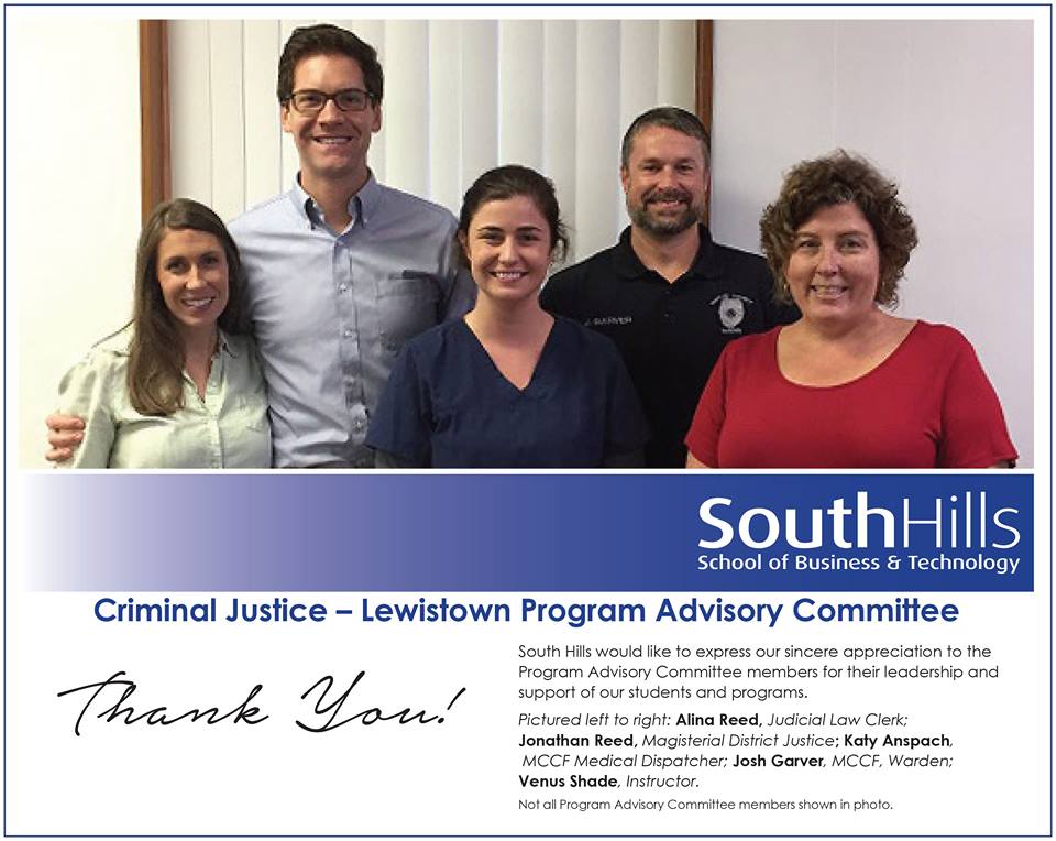 Lewistown's Criminal Justice Program Advisory Committee