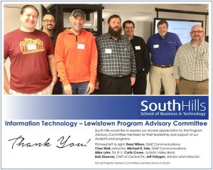 Lewistown's Information Technology Program Advisory Committee