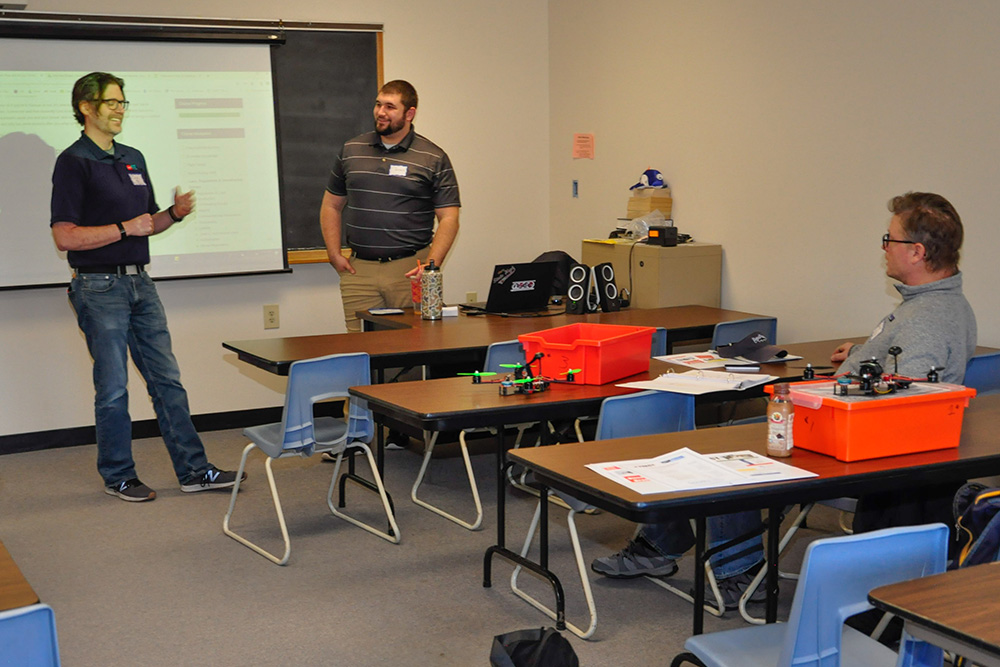 Ben Moore of PCS Edventures and Instructor Chris Avvampato discuss the use of the Discover Drones curriculum for classroom and as an extracurricular activity.